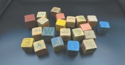 lot of wooden blocks b
